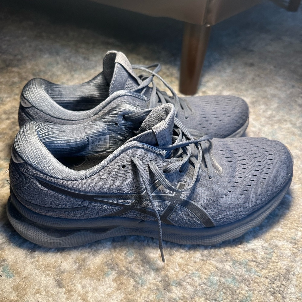 Asics Gray Athletic Sneakers